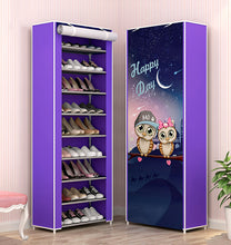 Load image into Gallery viewer, 10 Layers Shoe Rack  Storage Nonwoven Fabric Shoes Cabinet Floor Dustproof Home Shoes Organizer Shlef Furniture Shoes Closet
