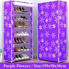 Load image into Gallery viewer, 10 Layers Shoe Rack  Storage Nonwoven Fabric Shoes Cabinet Floor Dustproof Home Shoes Organizer Shlef Furniture Shoes Closet
