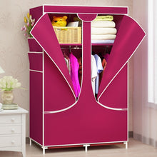 Load image into Gallery viewer, Fashion Simple Non-woven Cloth Wardrobe Closet Folding Clothing Storage Cabinet Wardrobe Made Of Cloth Wardrobe Closet Furniture

